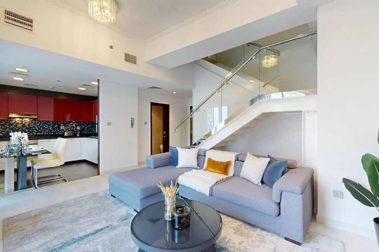 公寓 Cayan Tower - Smart One Bedroom Loft On High Floor 迪拜