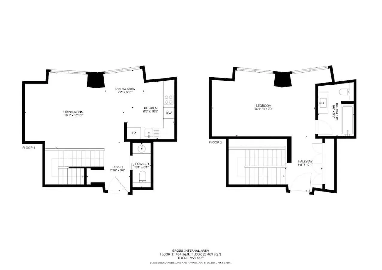 公寓 Cayan Tower - Smart One Bedroom Loft On High Floor 迪拜